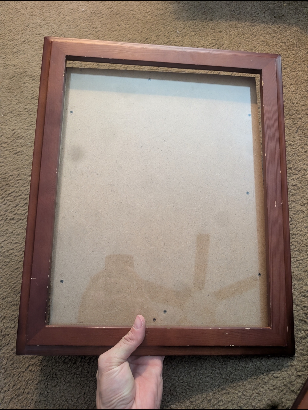 Wooden Picture Frame in Brown - Classic Home Accent